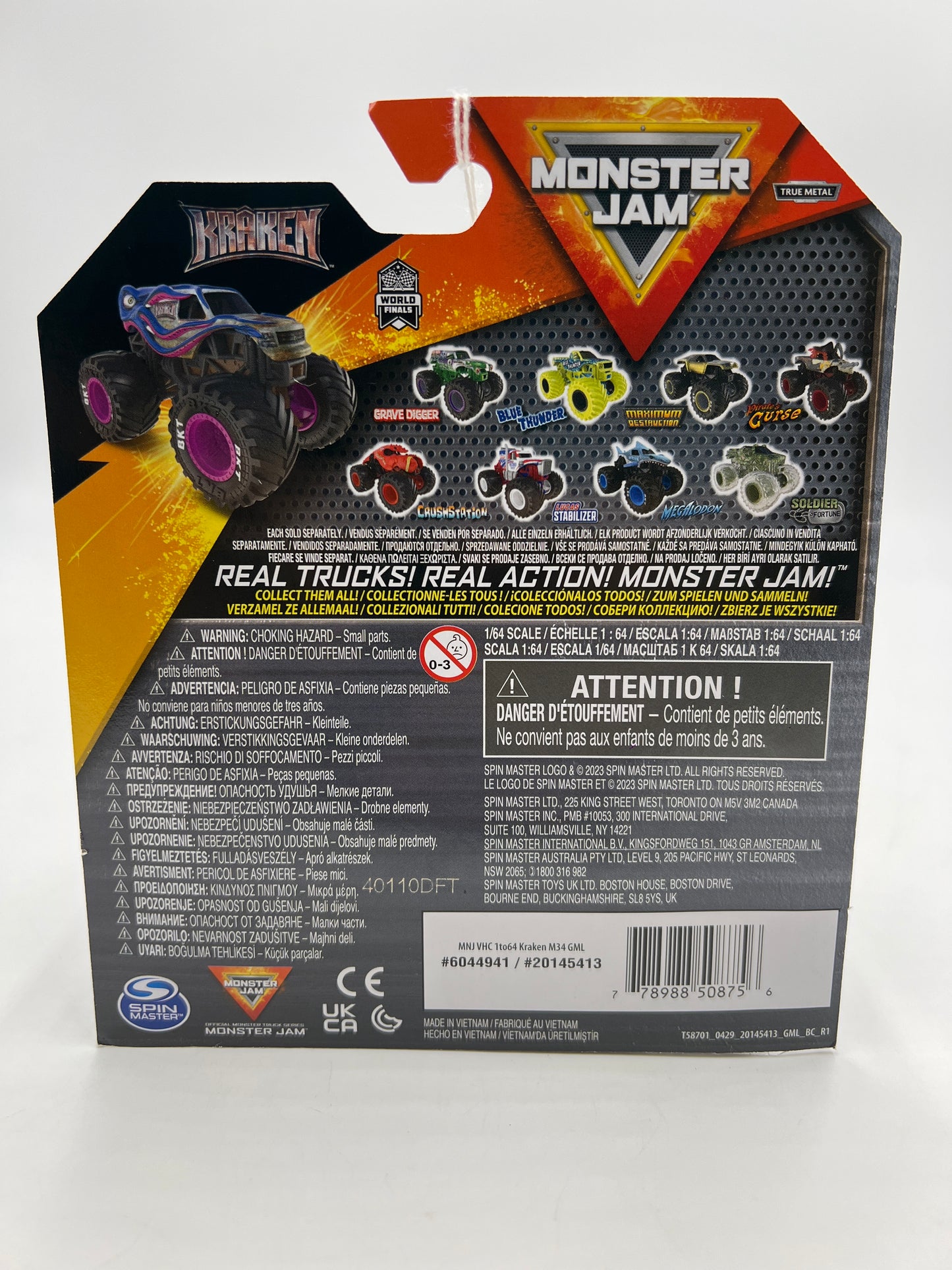 2024 Monster Jam Series 34 Kraken 134B