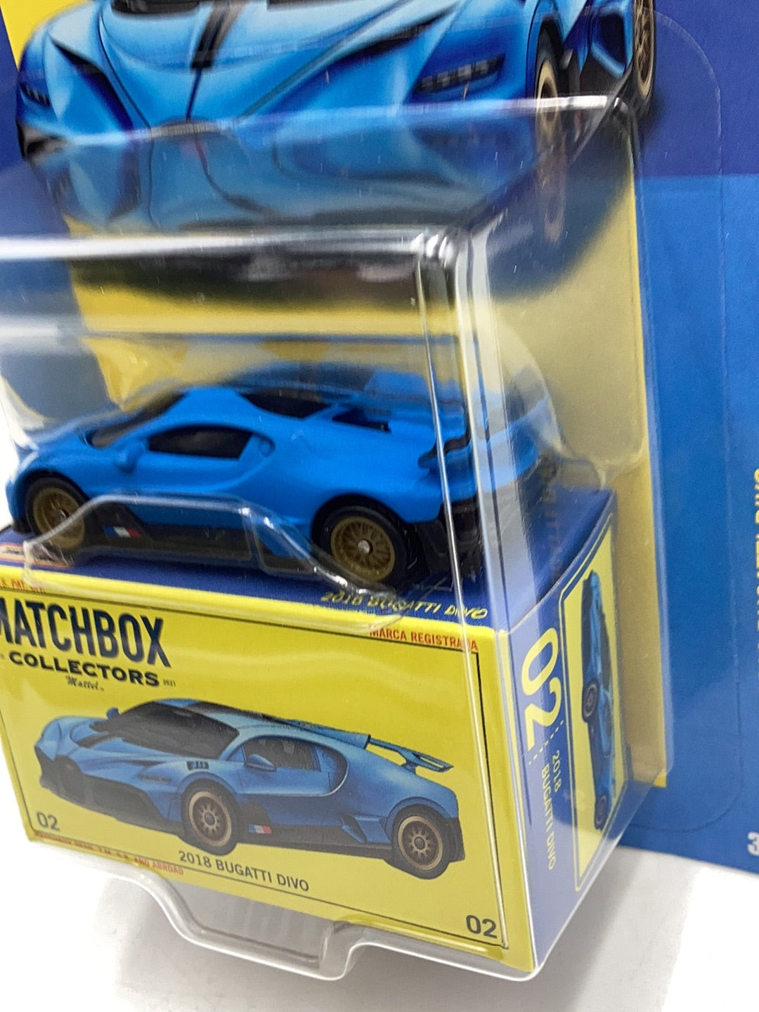 2023 matchbox Collectors 2018 Bugatti Divo 2/20 171D