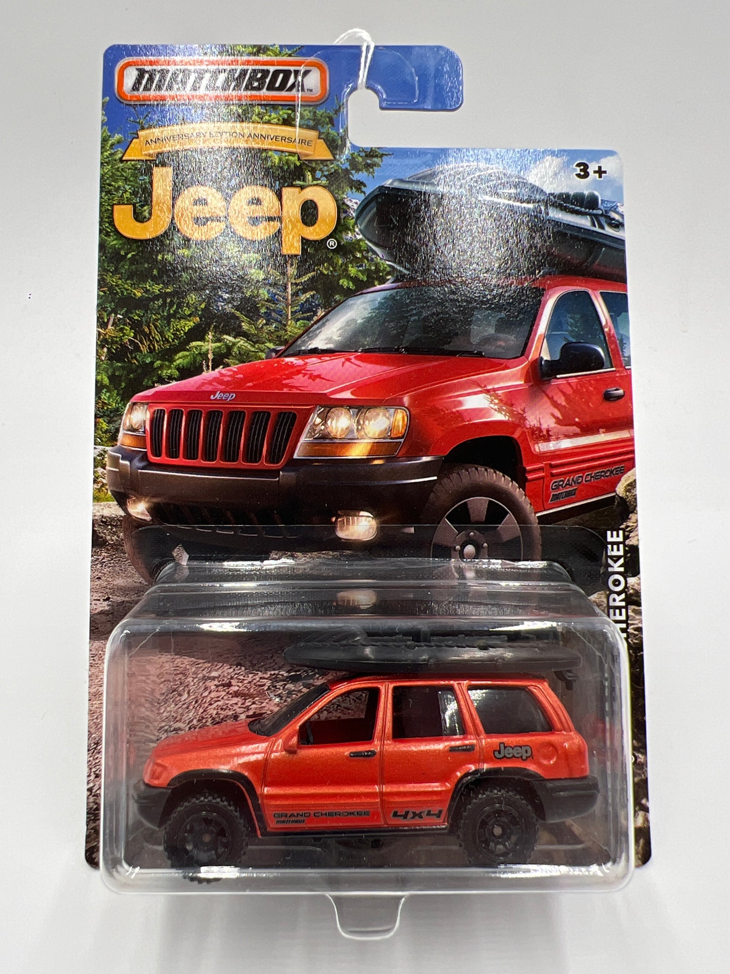 Matchbox Jeep Anniversary Edition Series Jeep Grand Cherokee Orange 160A