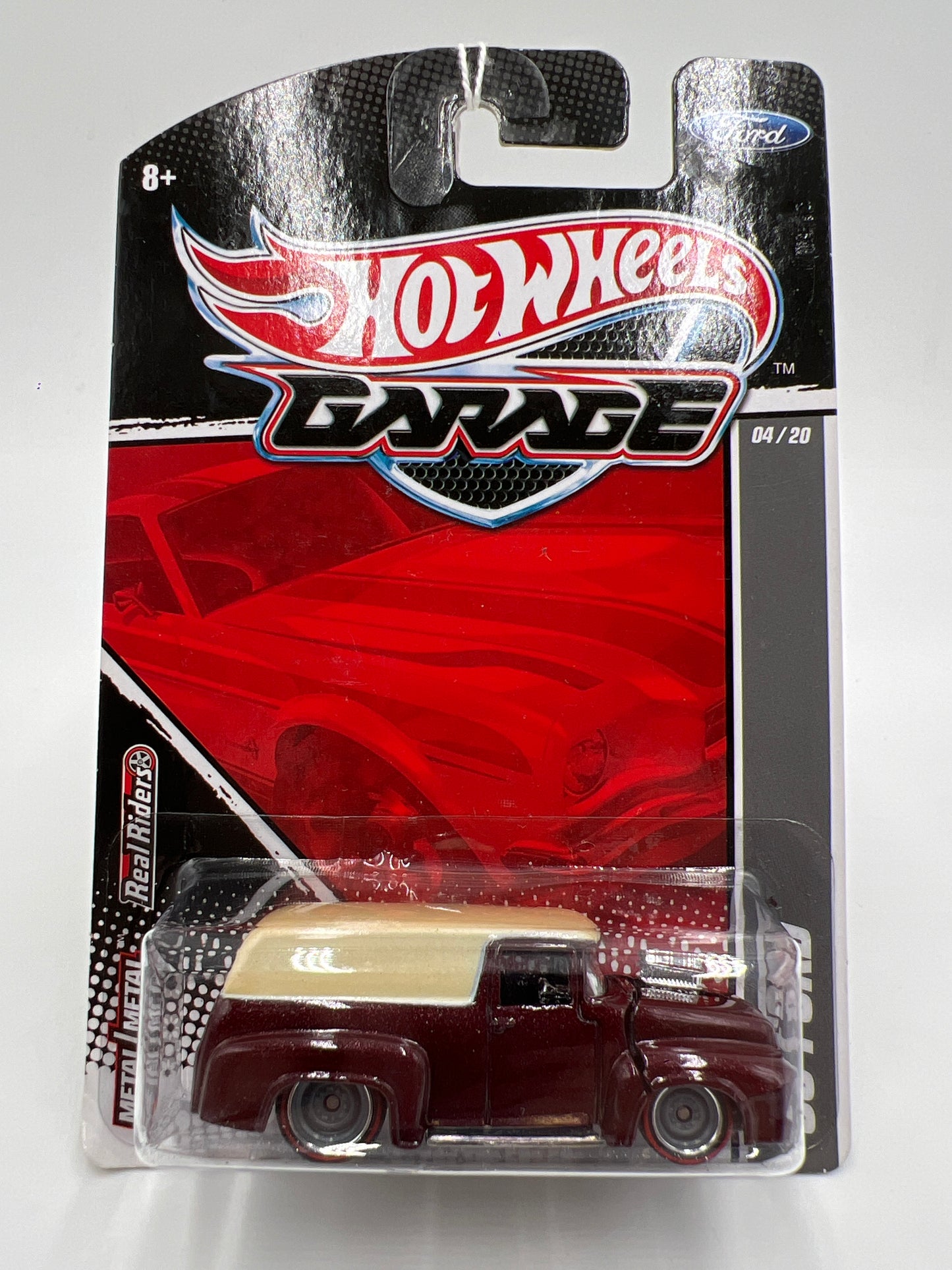 Hot Wheels Premium Garage Series #4 56 Ford Dark Red