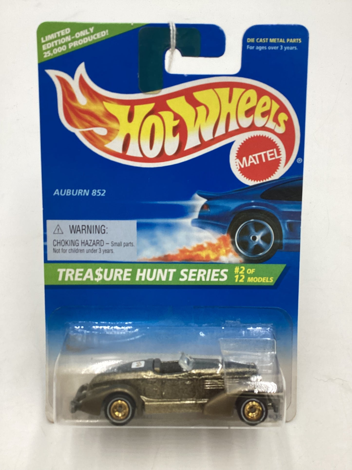 1996 Hot Wheels Treasure Hunt 2/12 Auburn 852 #437 273E