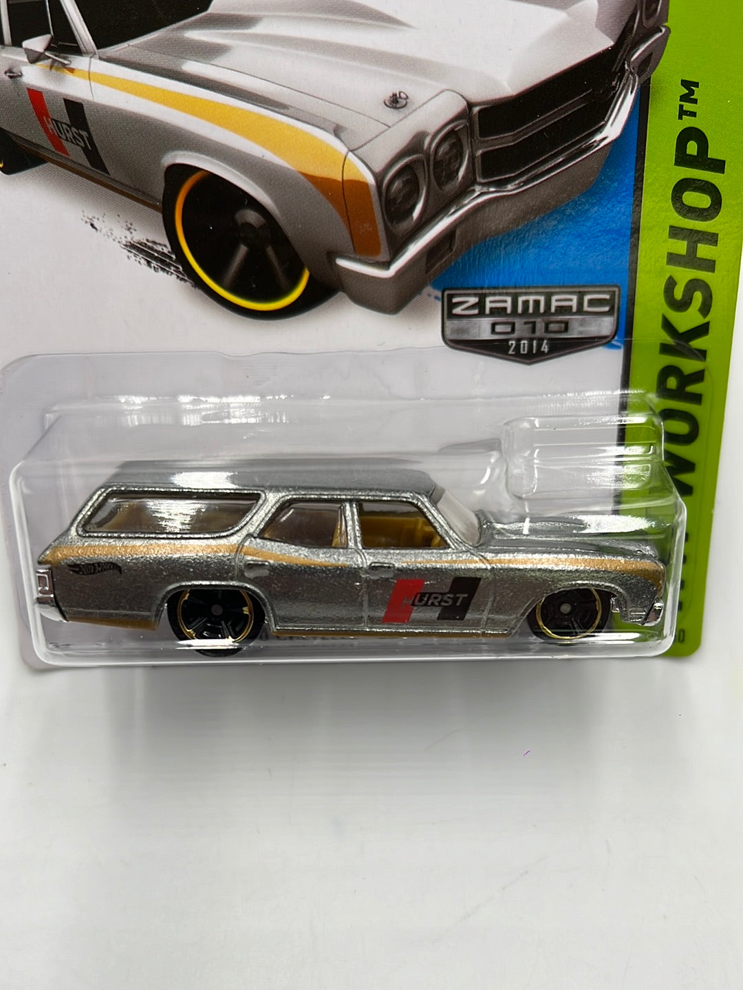 Hot Wheels 2014 HW Workshop 70 Chevelle SS Wagon Zamac #245 148F