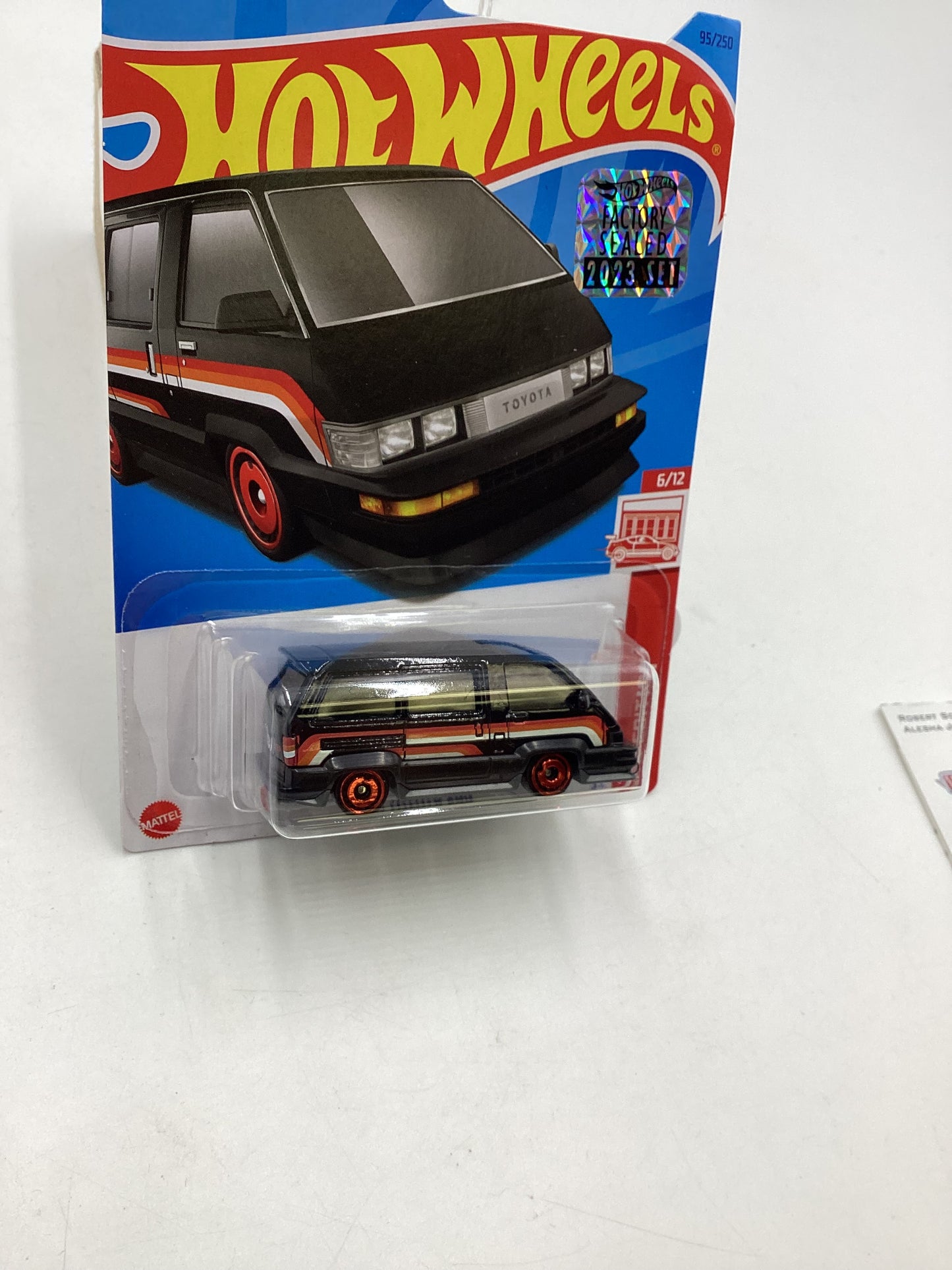 2023 Hot wheels Red Edition Factory Sealed 1986 Toyota Van #95 150F