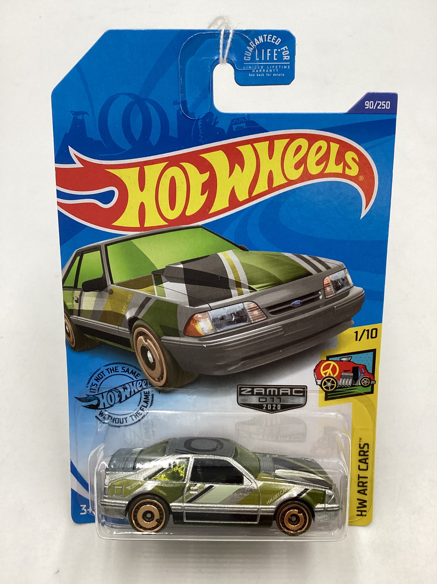 2020 Hot Wheels Zamac 011 #90 92 Ford Mustang 145F