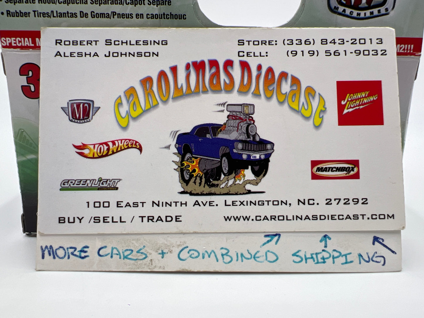 M2 Machines Auto-Trucks 1958 GMC Fleet Option Truck Blue R42 Cracked Case