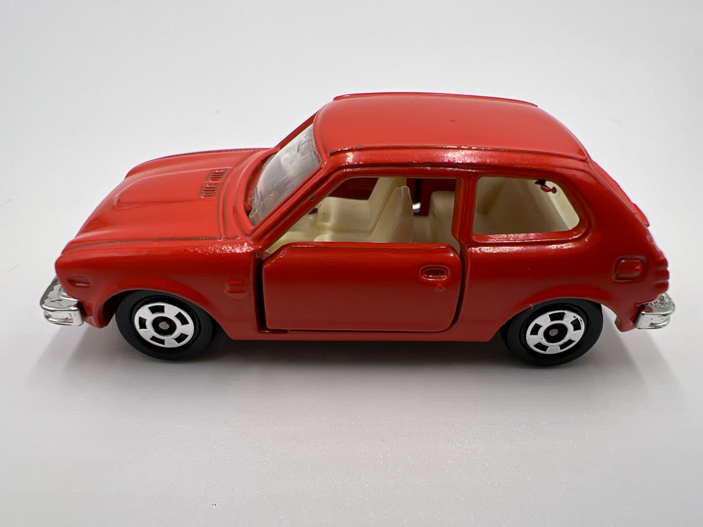 1974 Tomica Pocket Cars No. 83 Honda Civic Orange Loose