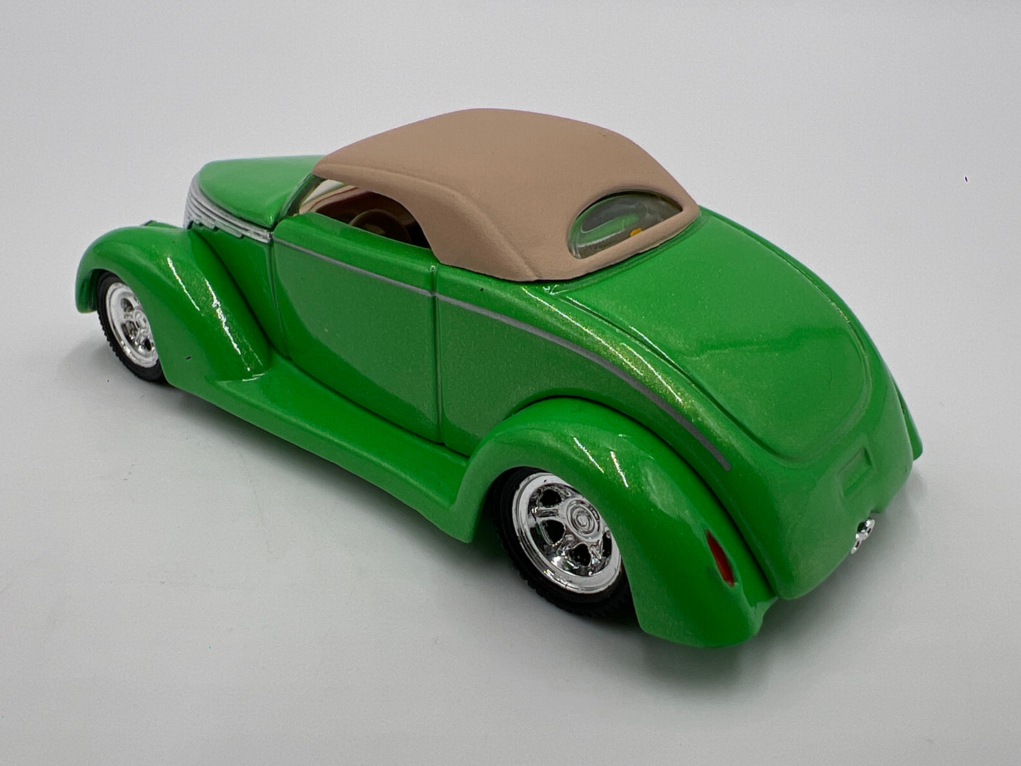 Hot Wheels 1/64 Premium 100% Black Box Custom 37 Ford Green Loose