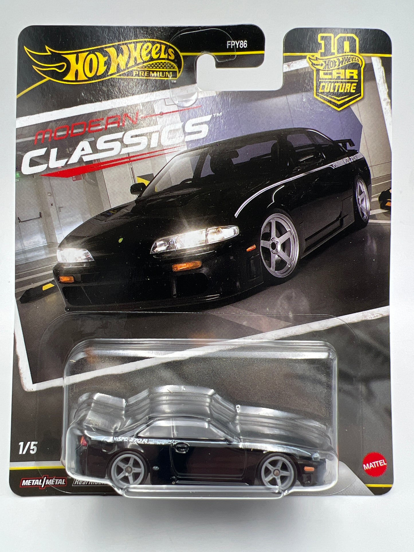 2026 Hot Wheels Premium Modern Classics #1 1994 Nissan Silvia Nismo 270R S14 Black 260A