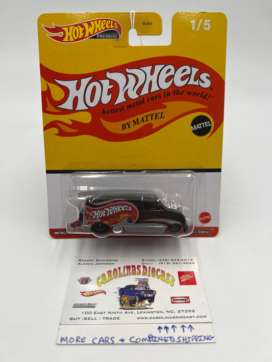 2022 Hot Wheels Pop Culture Mattel Brands #1 1985 Chevy Asto Van Black 244P