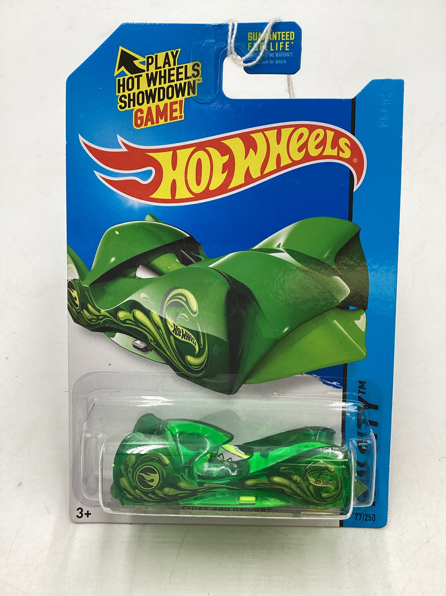 2014 Hot Wheels Treasure Hunt #77 Cloak and Dagger Green 277N