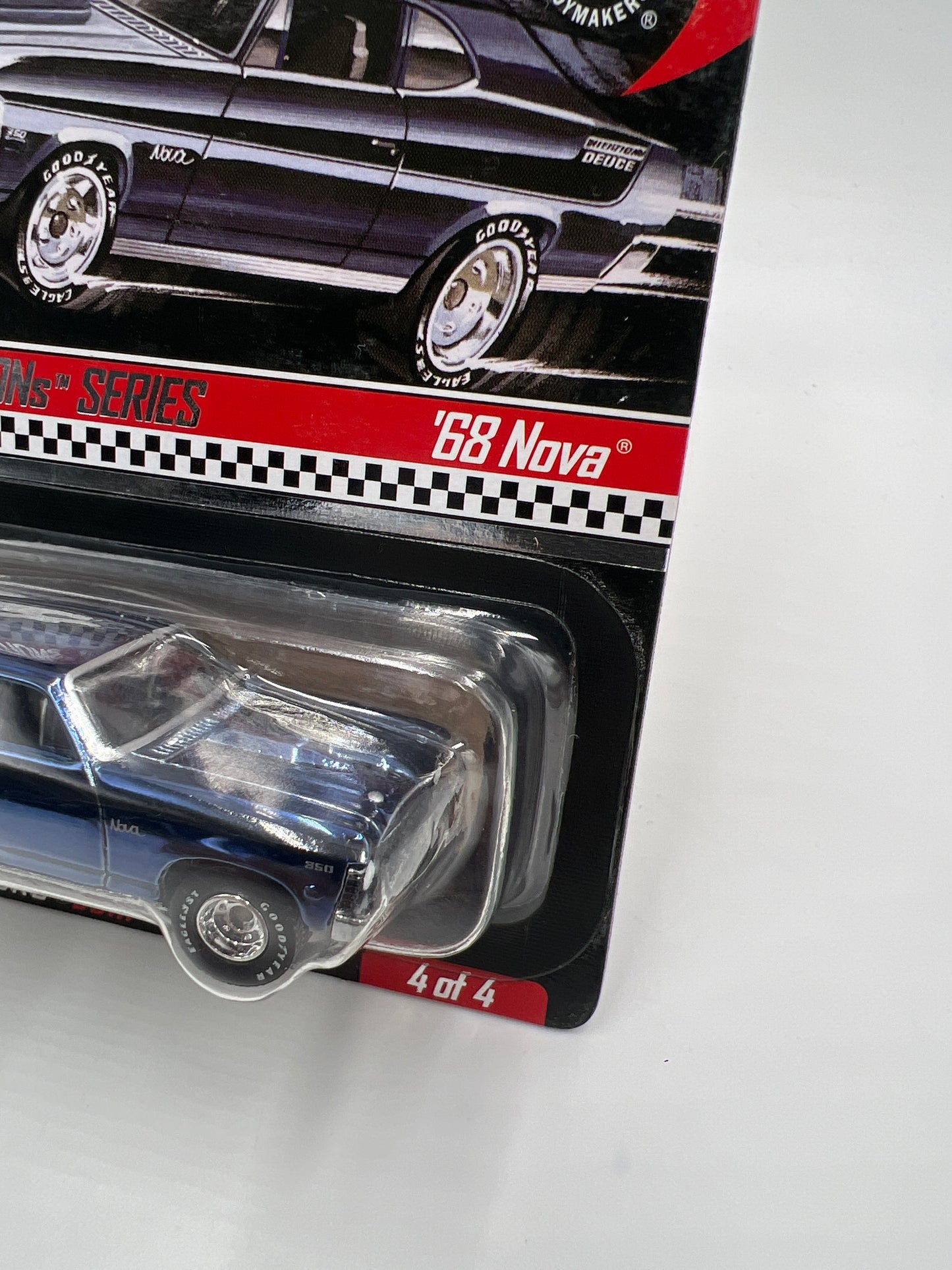 2005 Hot Wheels RLC sELECTIONs Series 2380/7950 68 Nova Dark Blue W/Protector