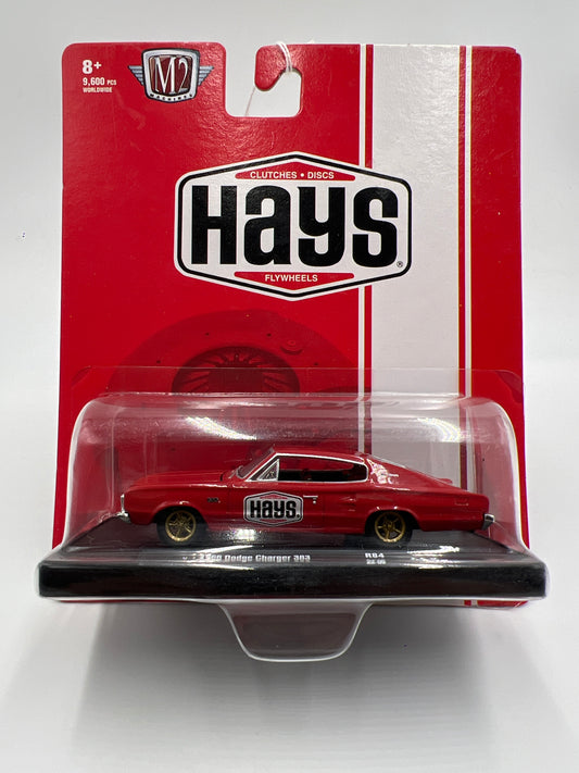 M2 Machines Auto-Drivers 1966 Dodge Charger 383 Red Hays R84 188N