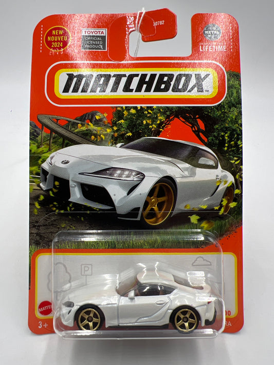 2024 Matchbox #39 2023 Toyota GR Supra White 212C