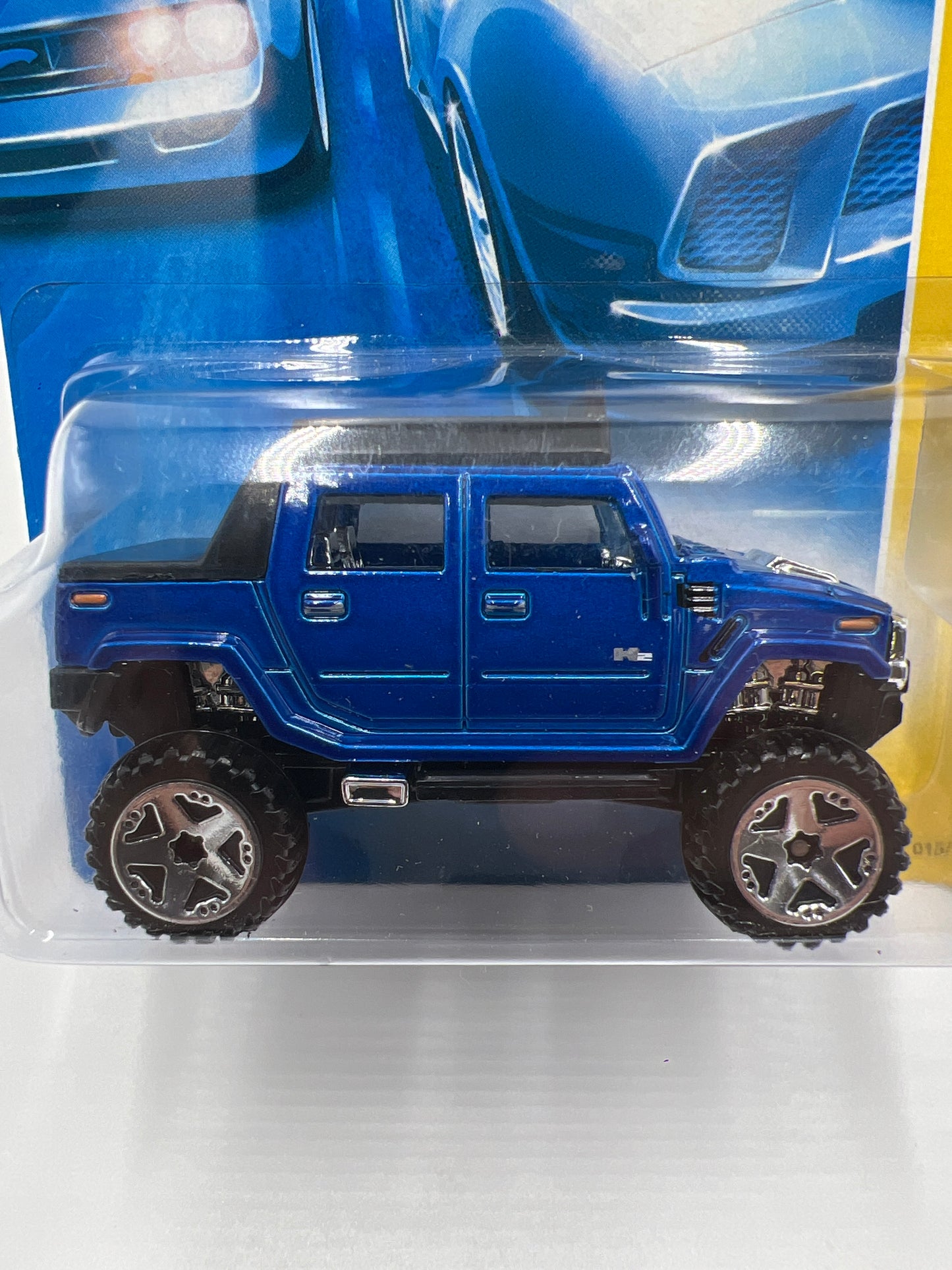 2008 Hot Wheels New Models #15 Hummer H2 SUT Blue 57H