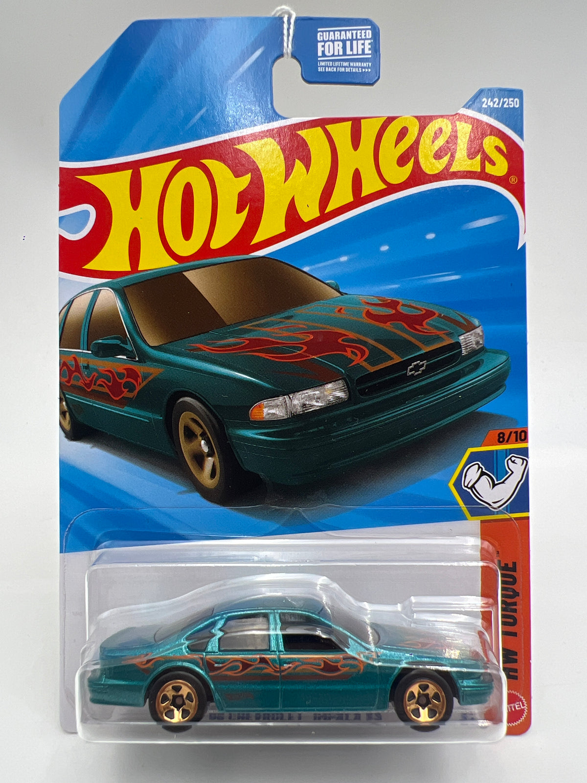 2026 Hot Wheels N Case #242 96 Chevrolet Impala SS Teal