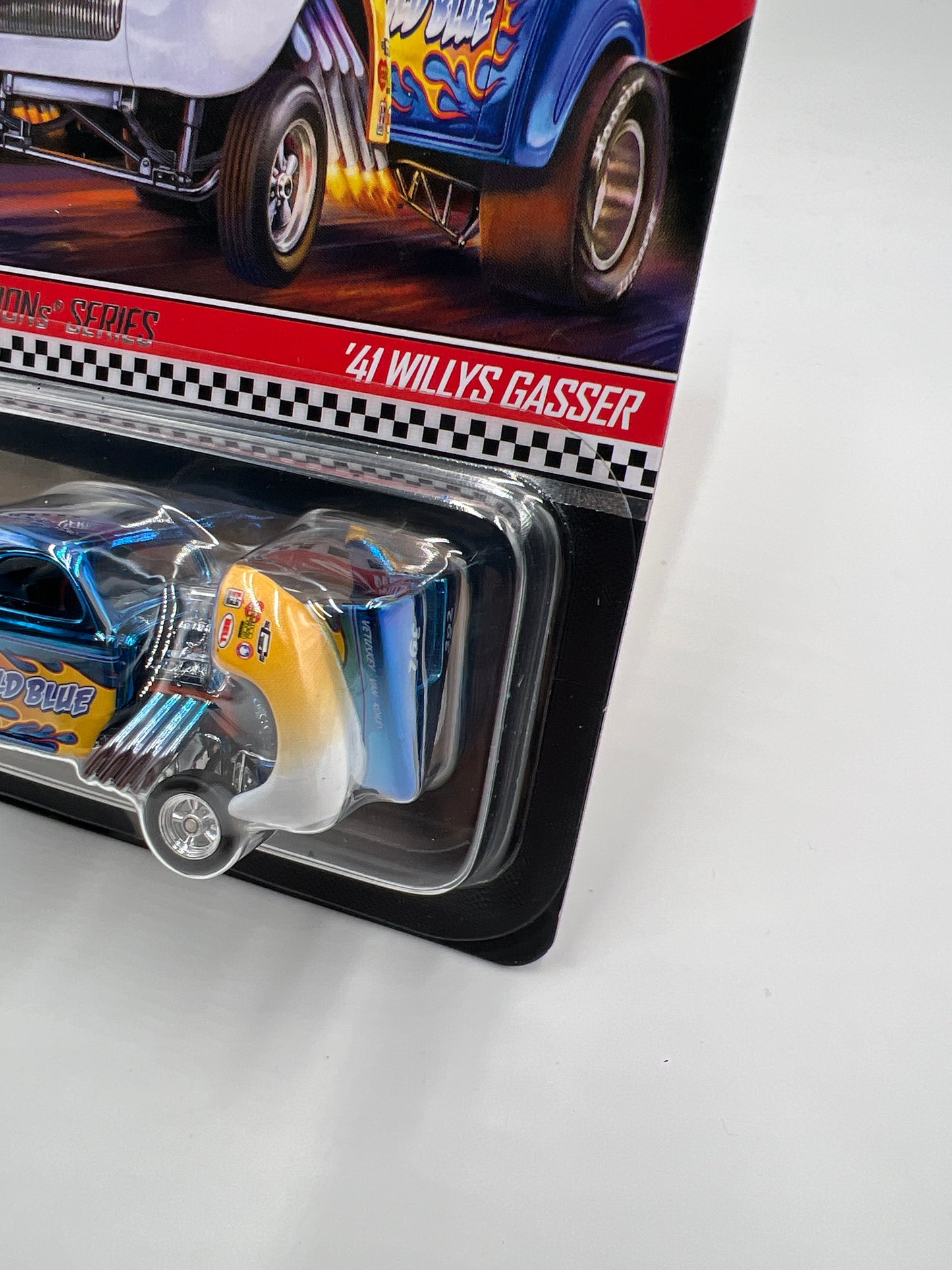 2020 Hot Wheels RLC sELECTIONs Series 41 Willys Gasser Blue W/Protector
