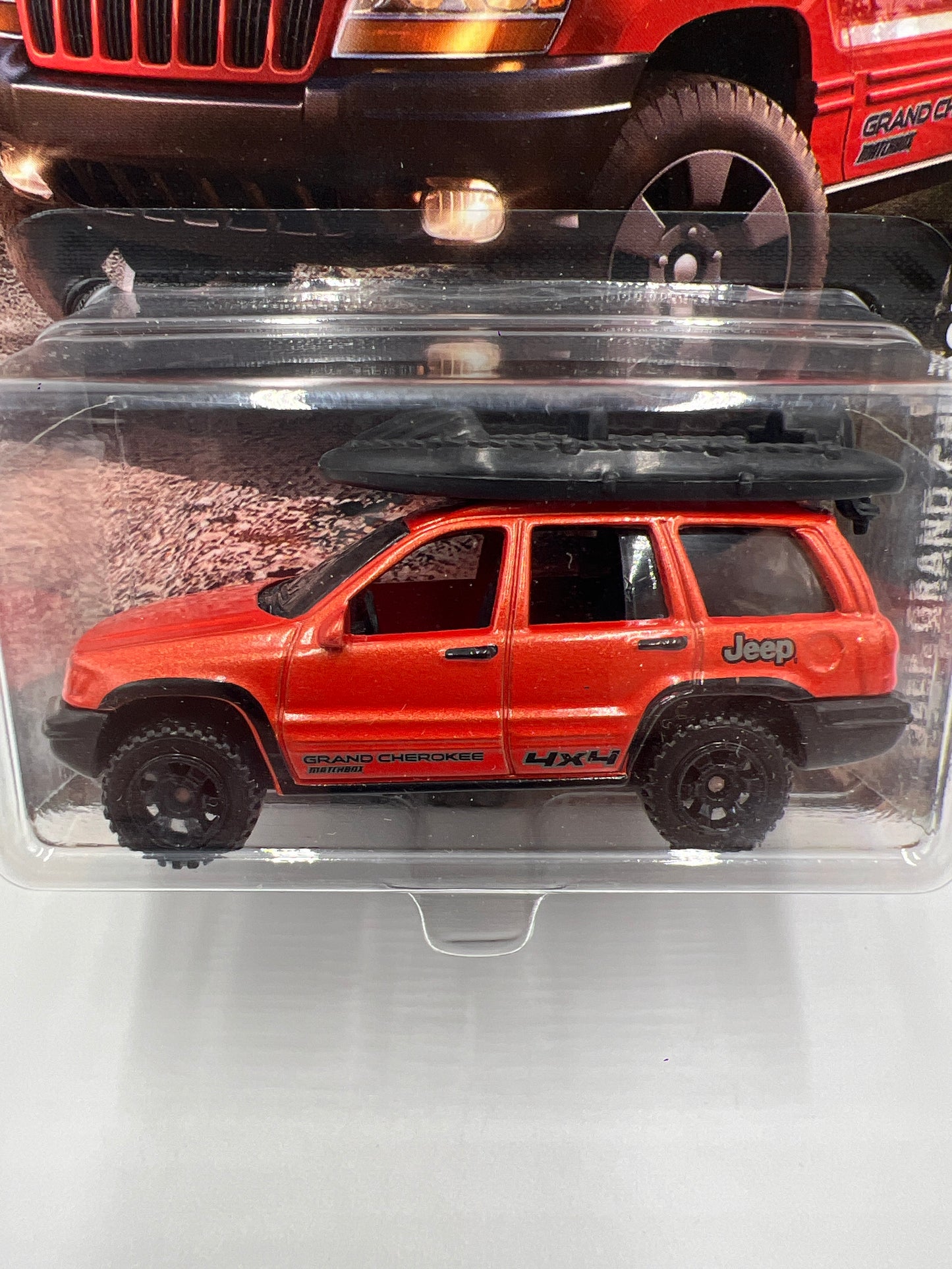 Matchbox Jeep Anniversary Edition Series Jeep Grand Cherokee Orange 160A