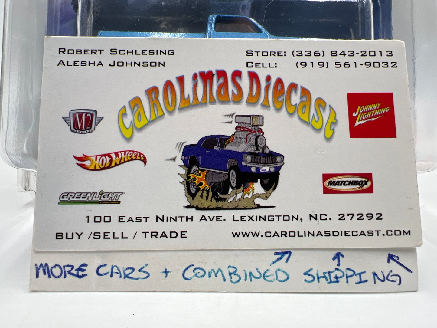 Hot Wheels Premium Boulevard #5 83 Chevy Silverado 4x4 Blue W/Protector Partial Reglue Blister