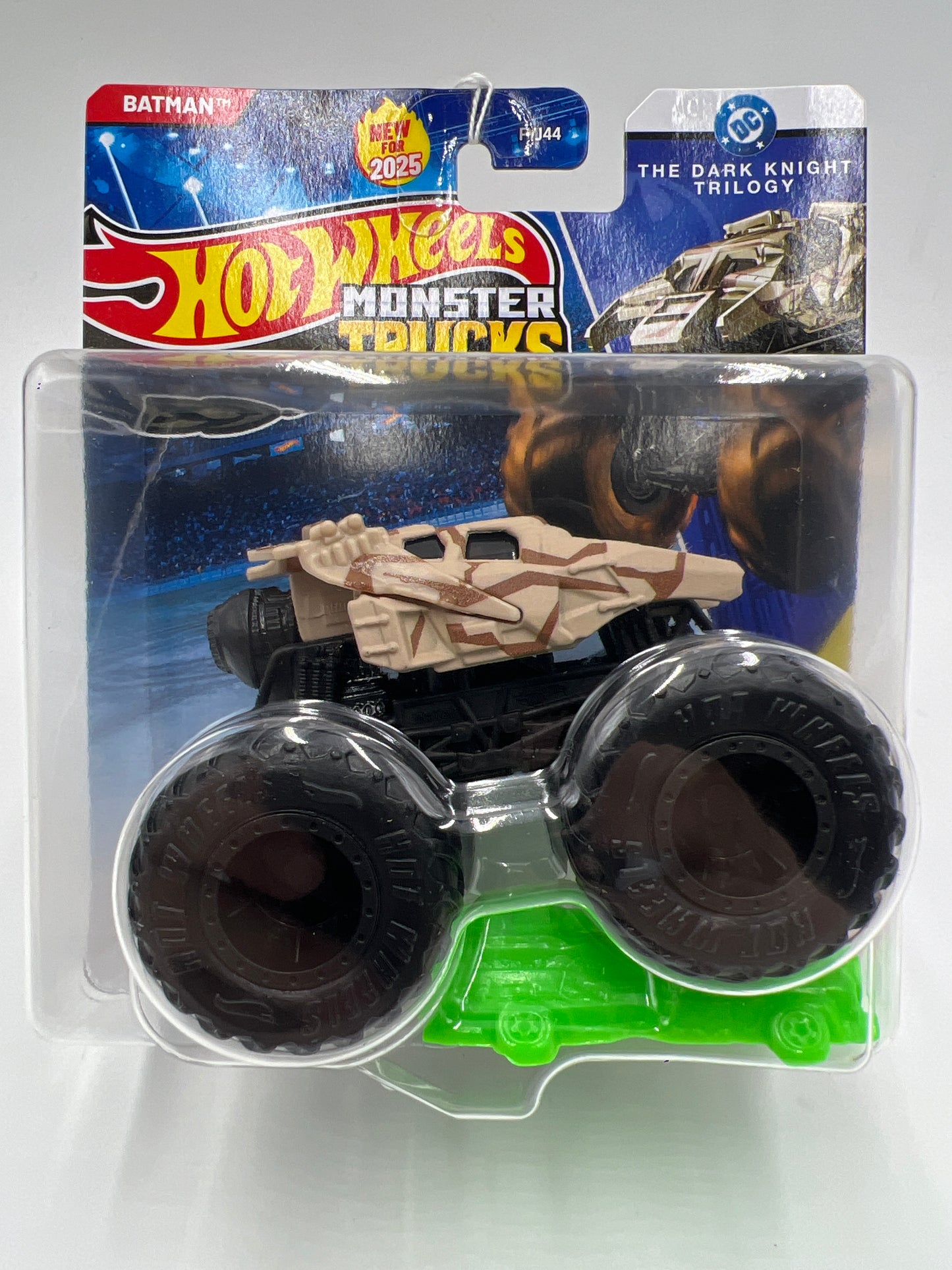 2025 Hot Wheels Monster Trucks The Dark Knight Trilogy Batman 124B