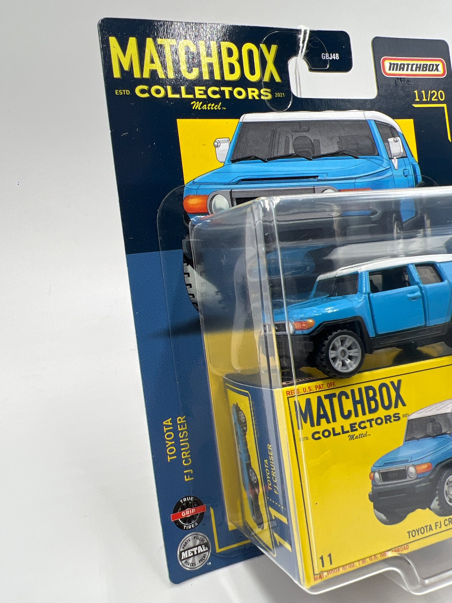 Matchbox Collectors #11 Toyota FJ Cruiser Blue 170F