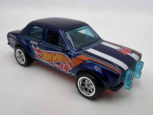 2018 Hot Wheels 1/64 Super Treasure Hunt 70 Ford Escort RS1600 Blue Loose