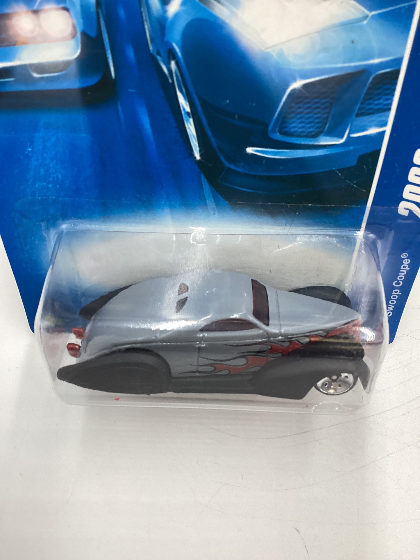 2008 Hot Wheels All Stars #51 Swoop Coupe Gray Z3