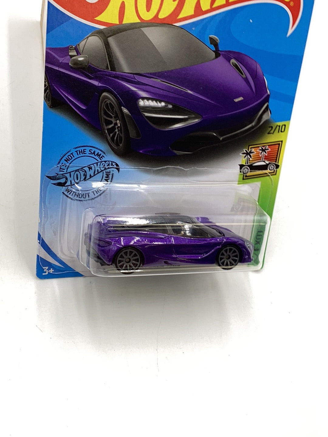 2019 Hot wheels #221 McLaren 720S purple 102i