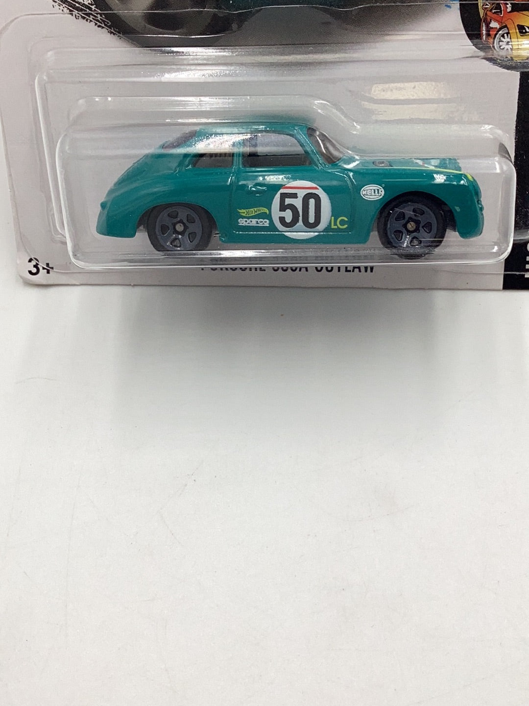 2017 Hot Wheels Nightburnerz #325 Porsche 356A Outlaw 98D