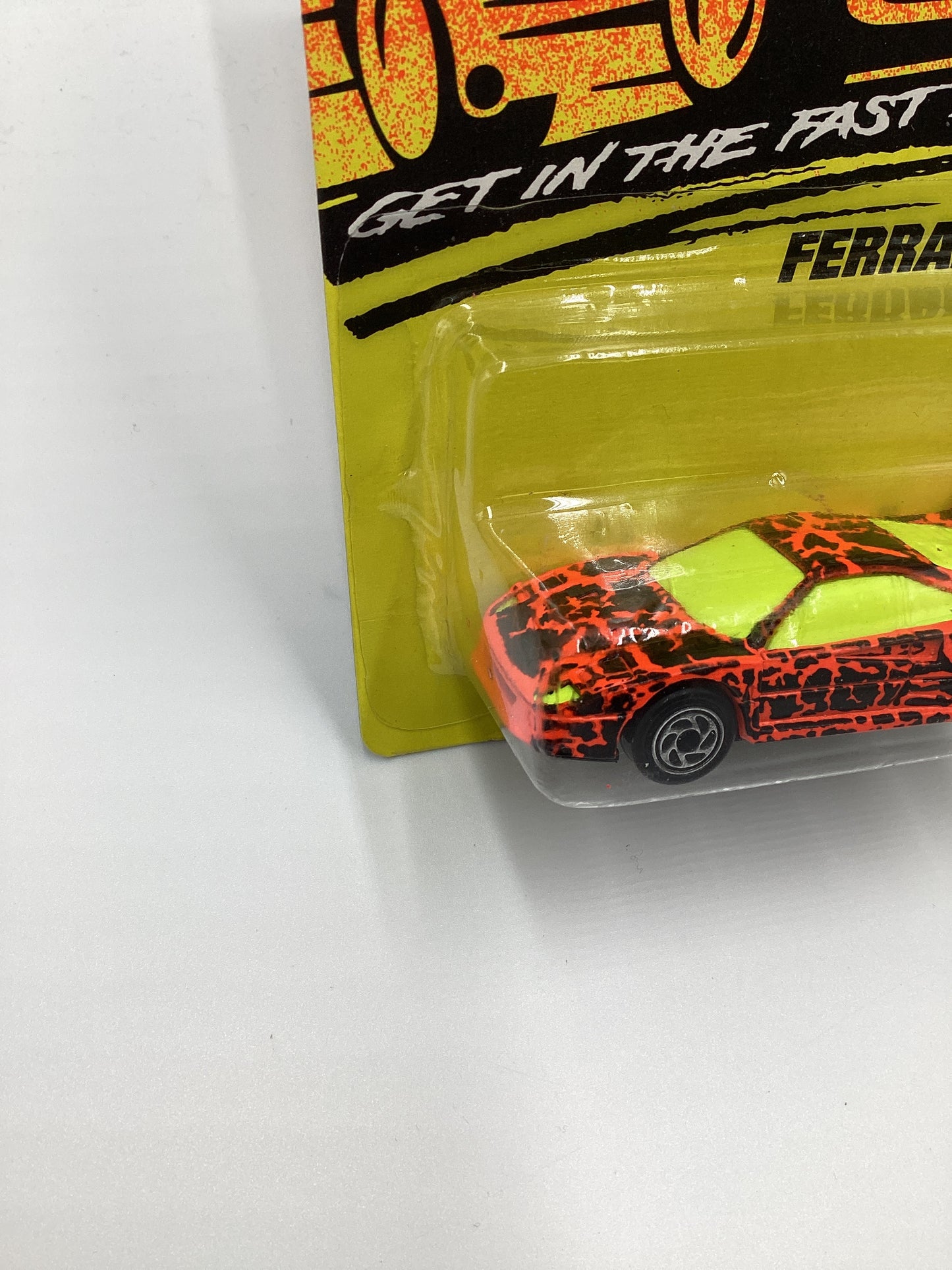 Matchbox Super Fast Get In The Fast Lane #24 Ferrari F-40 Orange/Black 206C