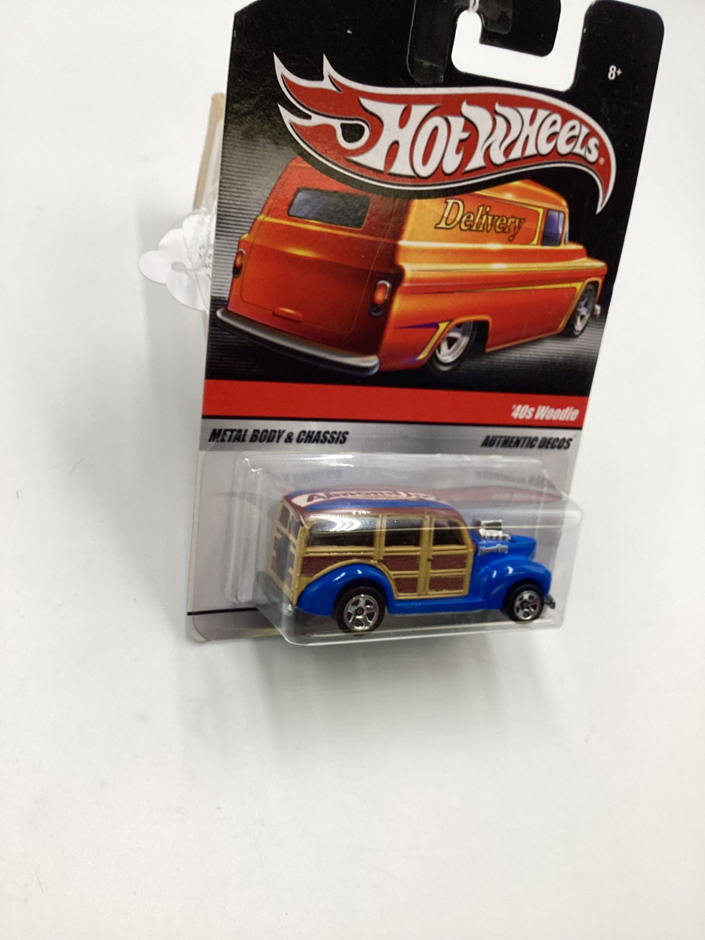 Hot Wheels Delivery Almond Joy 40 Woodie Blue (SR