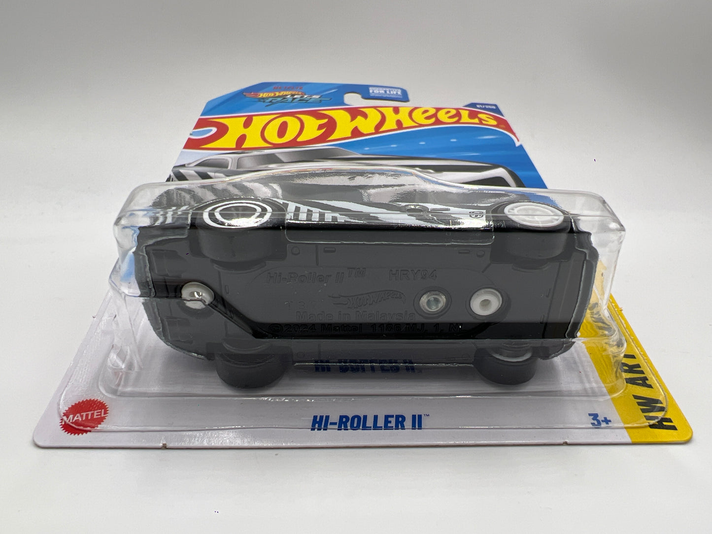 2025 Hot Wheels C Case Super Treasure Hunt #61 Hi-Roller II Black/White W/Protector #1