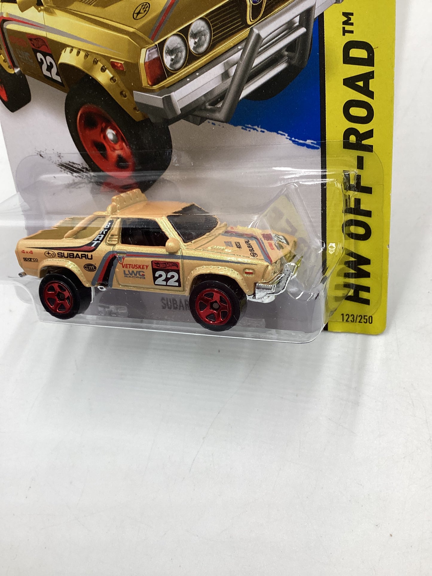 2015 Hot Wheels Kmart Exclusive #123 Subaru Brat 235B