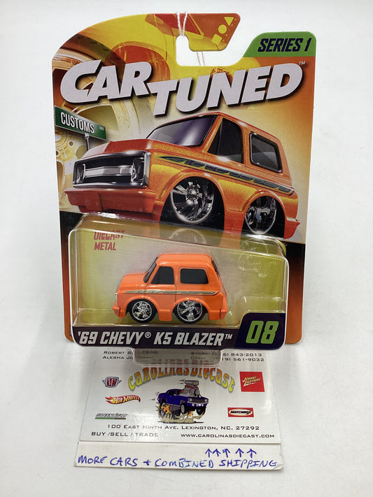 2024 Car Tuned Series 1 #8 69 Chevy K5 Blazer Orange 185A