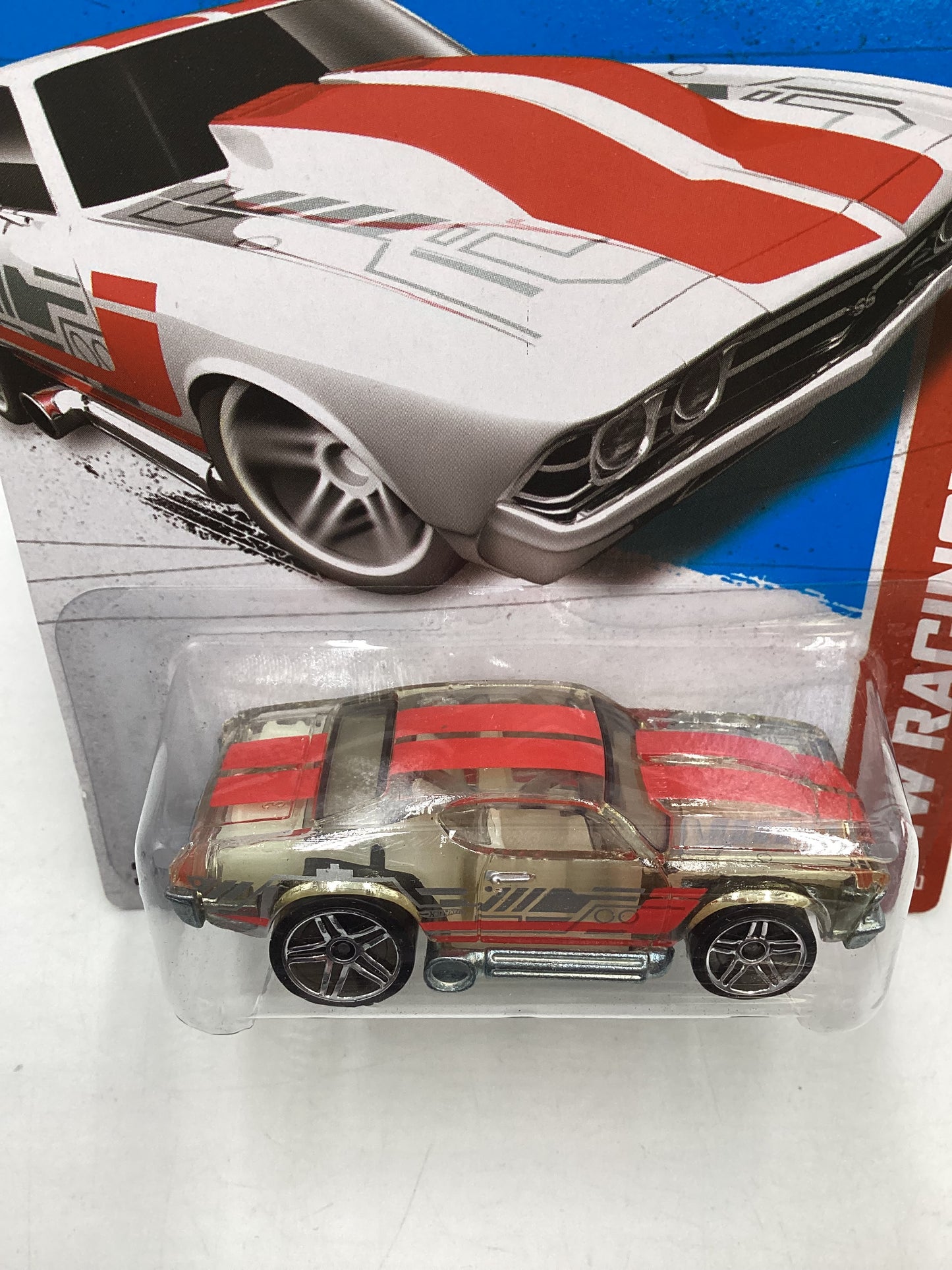 2013 Hot Wheels #137 69 Chevelle Transparent 3C