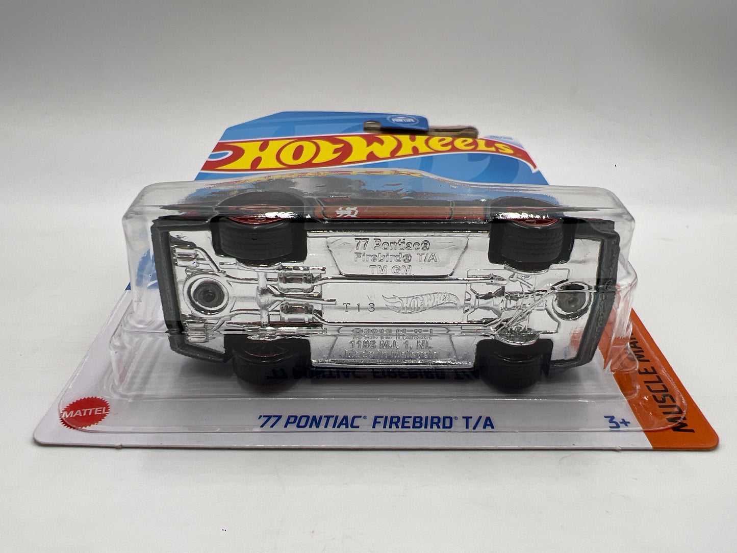 2024 Hot Wheels Super Treasure Hunt #206 L Case 77 Pontiac Firebird T/A W/Protector
