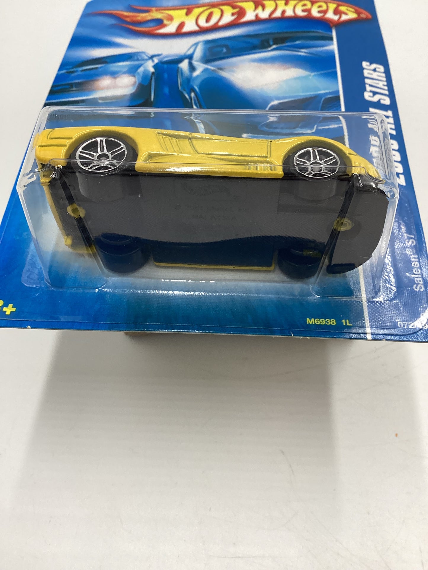 2008 Hot Wheels All Stars #72 Saleen S7 Yellow 28D