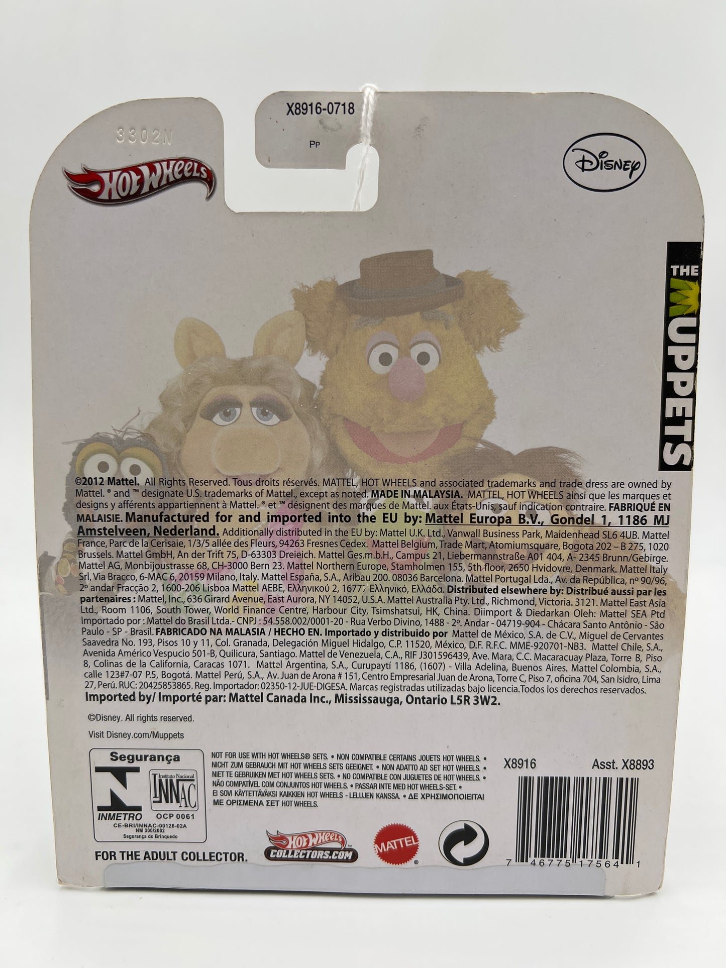 Hot Wheels Retro Entertainment The Muppets School Bus
