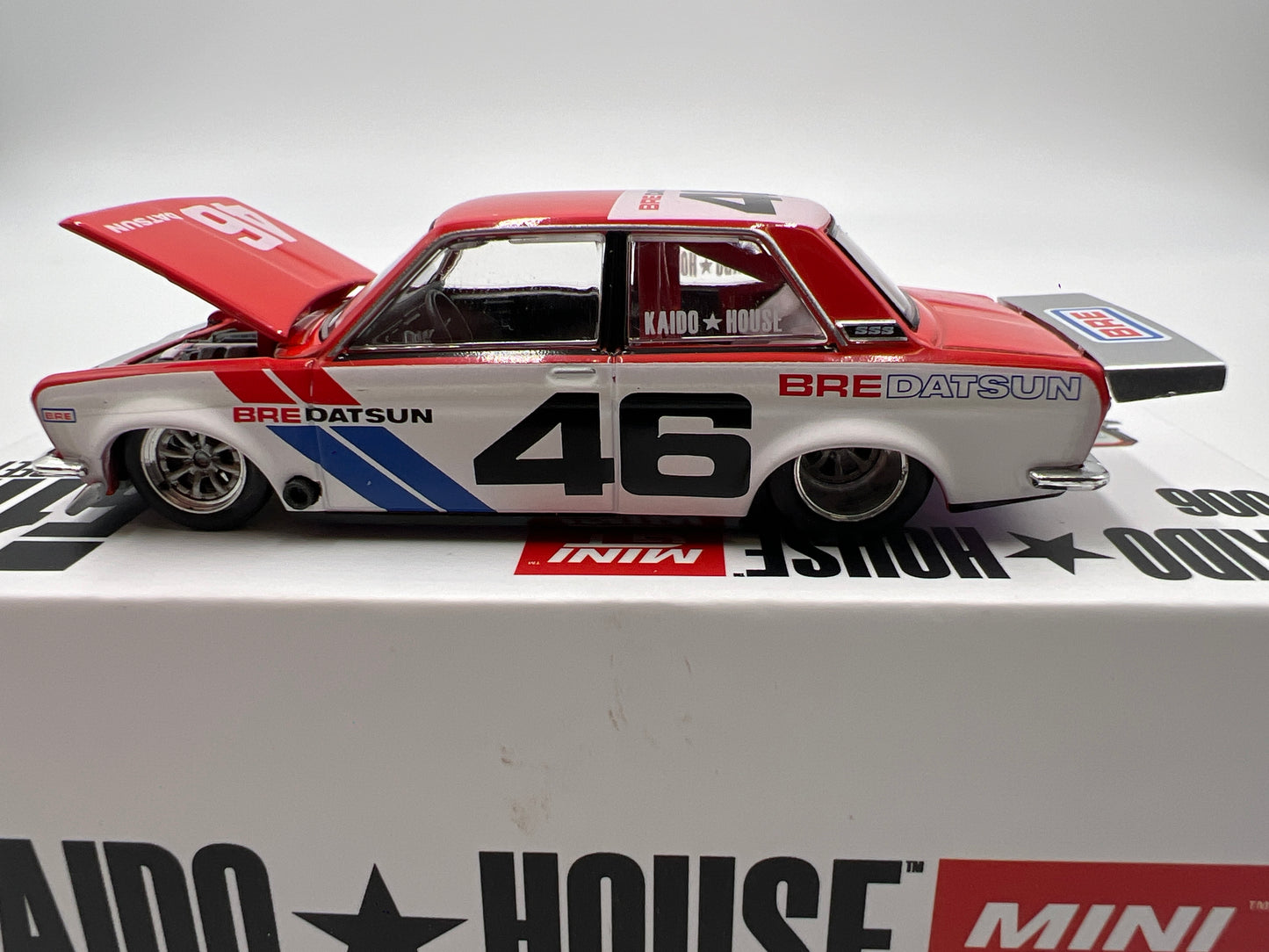 Mini GT Kaido House #003 Datsun 510 Pro Street BRE510 V2