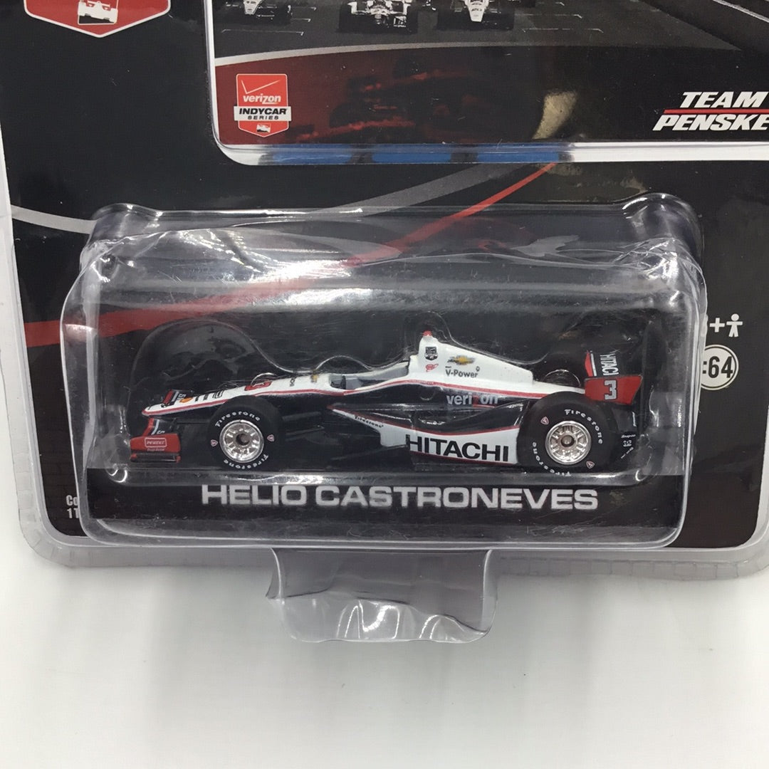 Greenlight Izod IndyCar Series #3 Helio Castroneves Hitachi 1/64