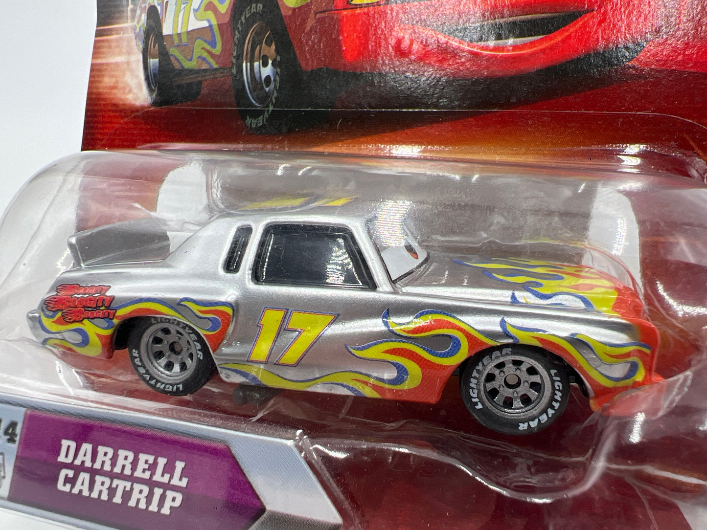 Disney Pixar Cars #114 Chase Darrell Cartrip Silver 140B