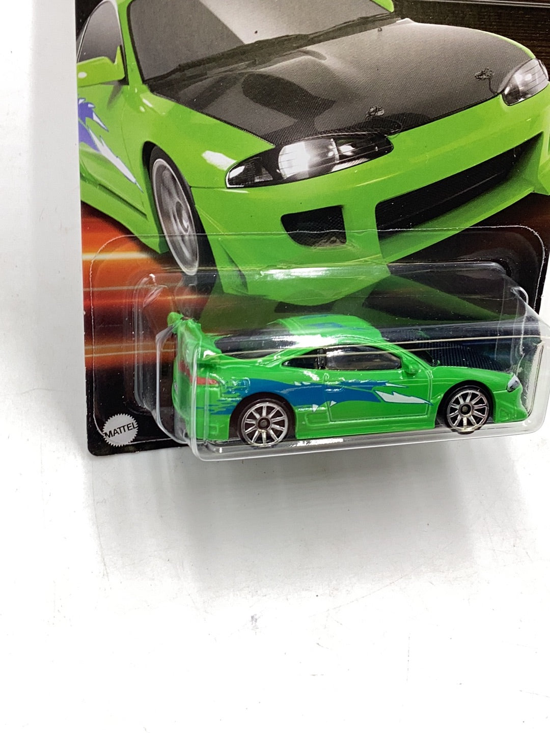 Hot Wheels Fast & Furious Series 1 95 Misubishi Eclipse with protector