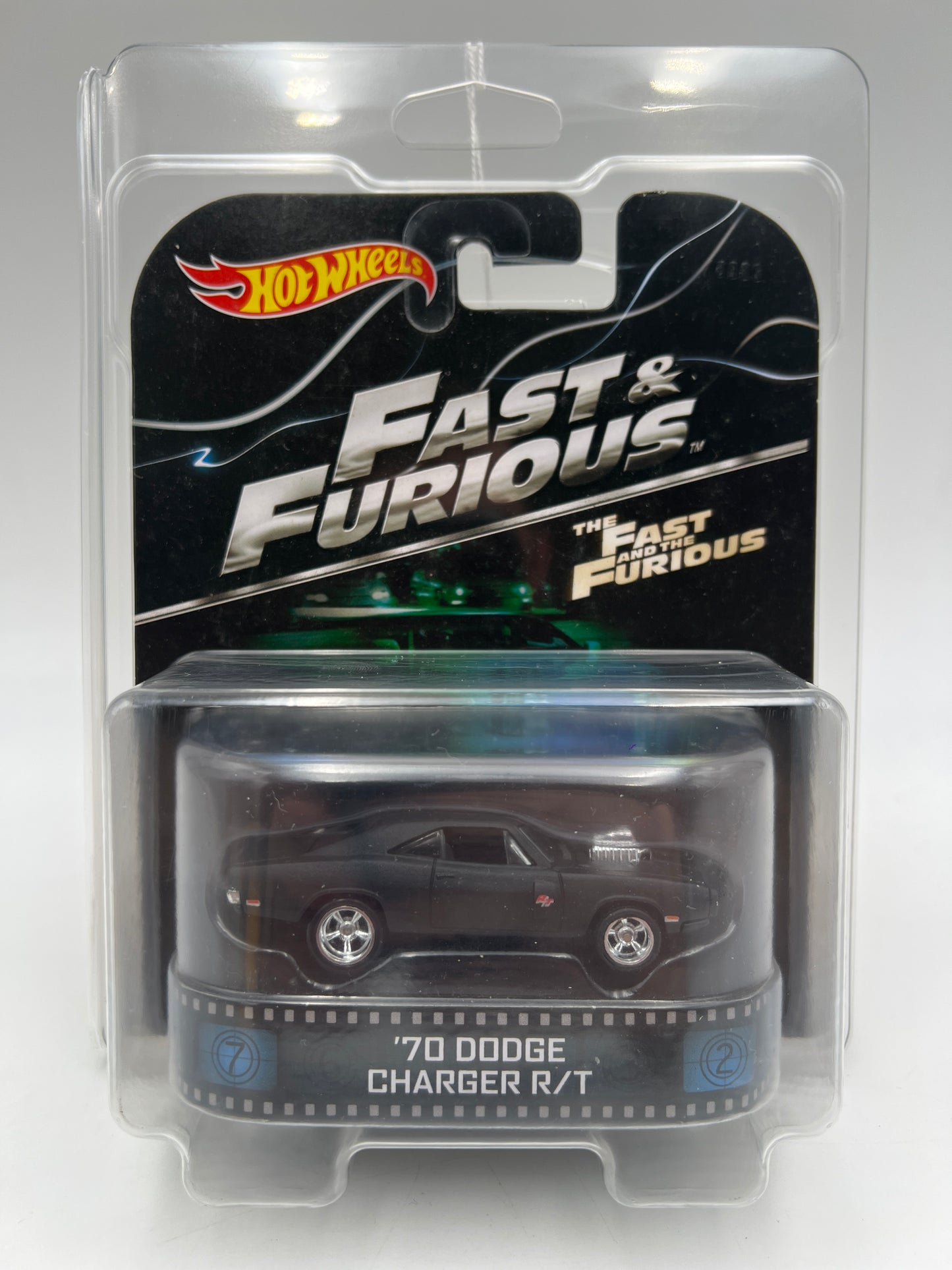 Hot Wheels Retro Entertainment The Fast And The Furious 70 Dodge Charger R/T W/Protector