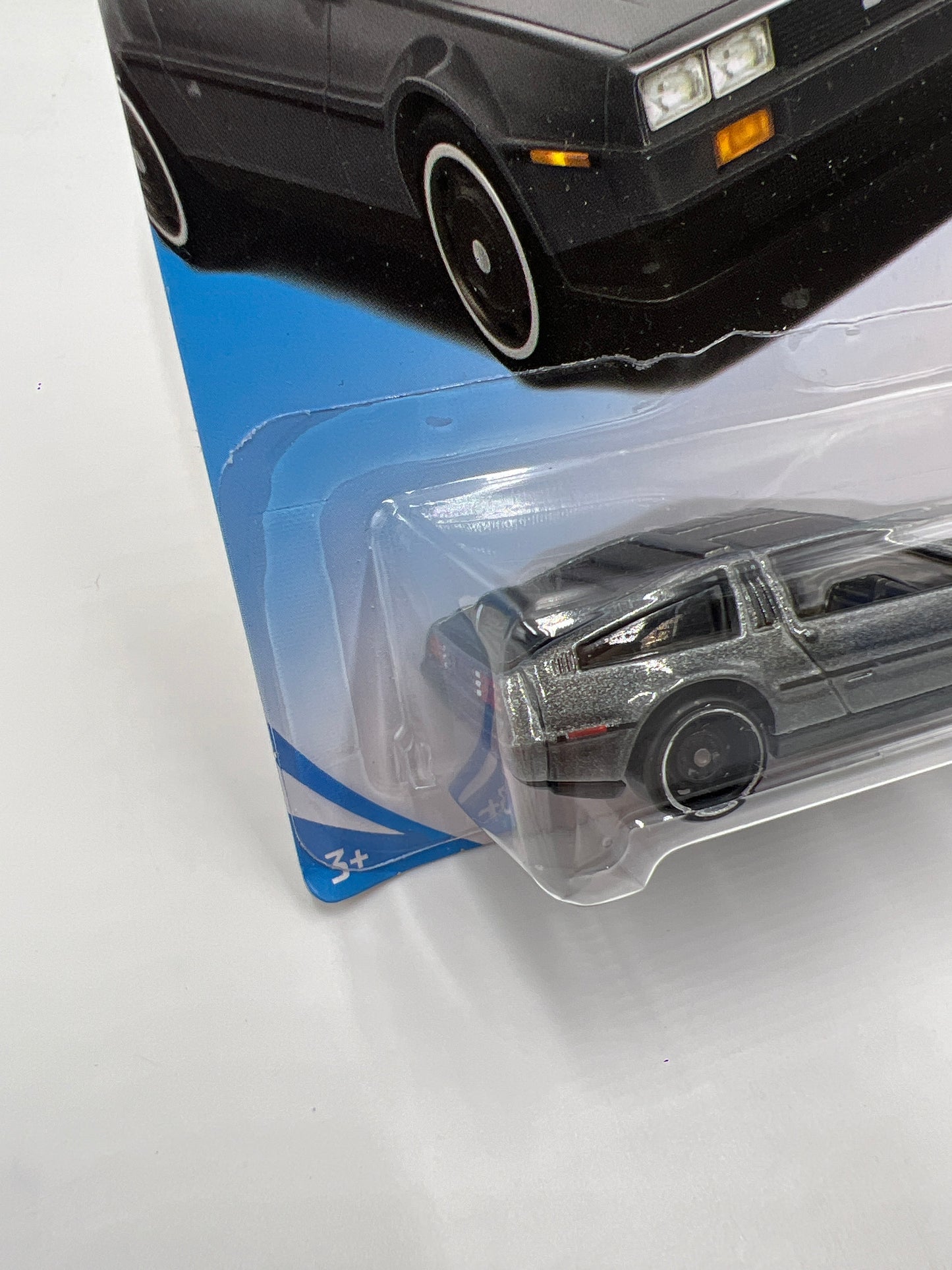 2018 Hot Wheels Factory Fresh #270 Month Card DMC Delorean Gray 59C