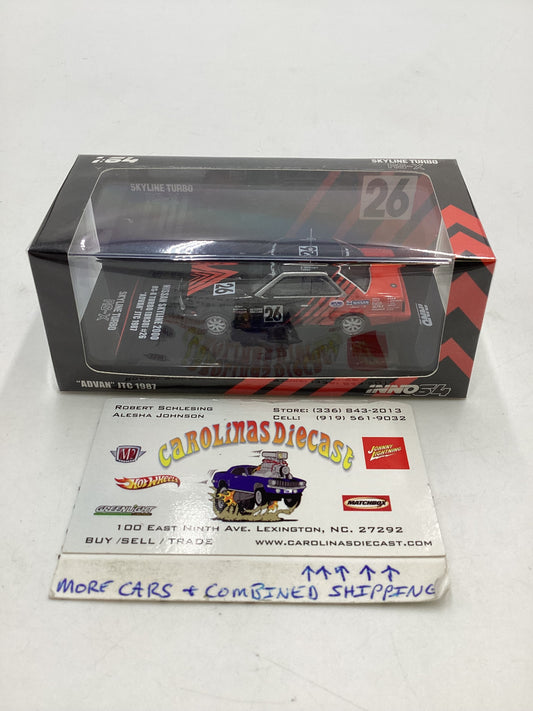 Inno64 “Advan” JTC 1987 Nissan Skyline 2000 RS-X Turbo #26