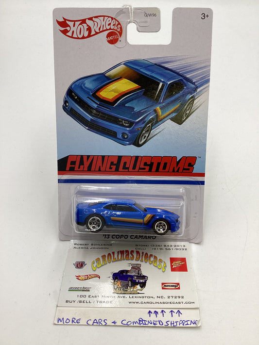 Hot Wheels Target Exclusive Flying Customs 13 Copo Camaro Blue