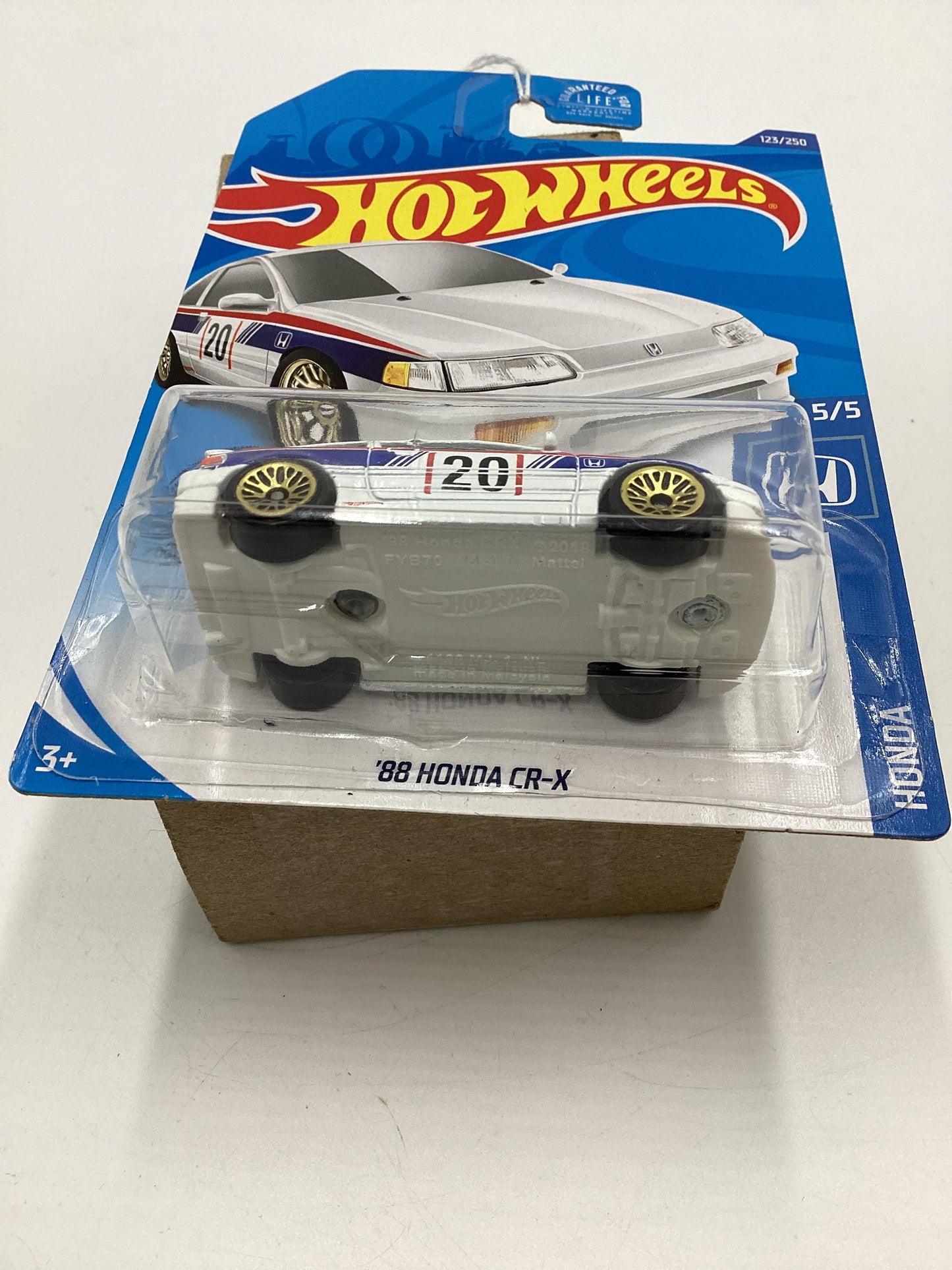 2020 Hot Wheels Honda #123 88 Honda CR-X White 77E