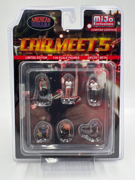 American Diorama MiJo Exclusives 1:64 Car Meet 5