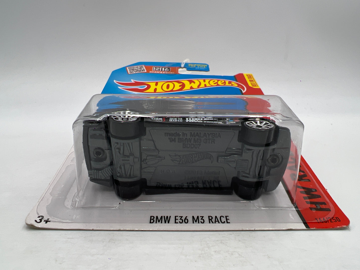 2015 Hot Wheels Race #146 BMW E36 M3 Race Black