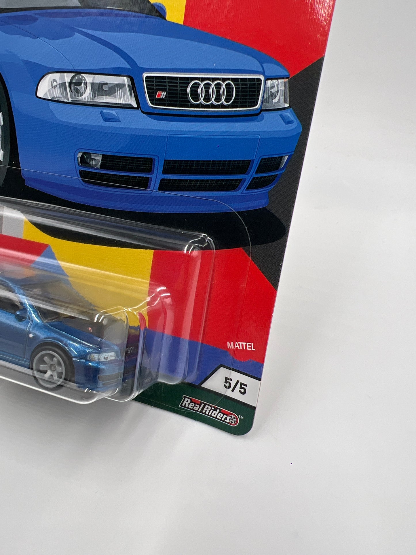 Hot Wheels Premium Deutschland Design #5 Audi S4 Quattro Blue 253D