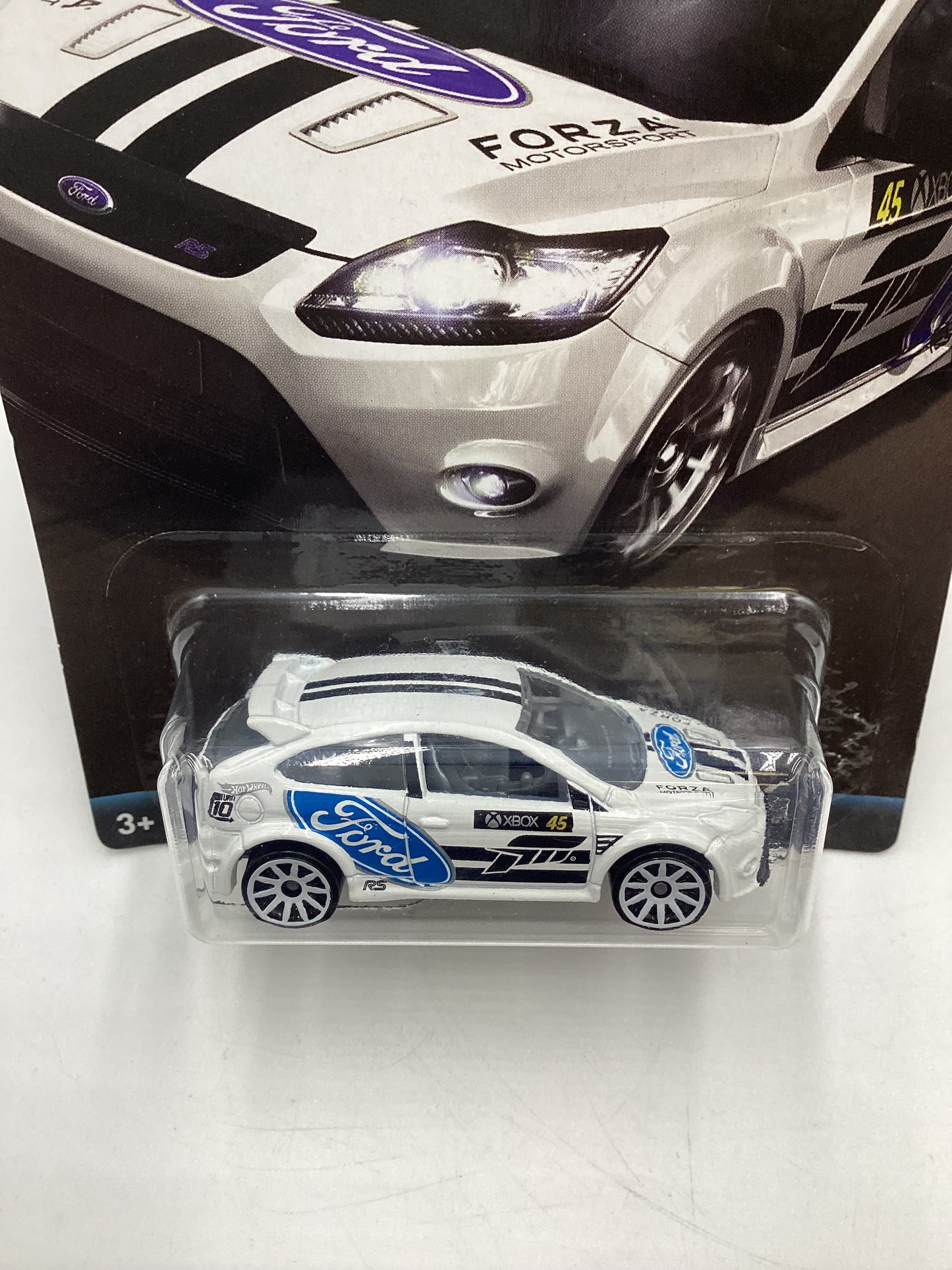 2017 Hot Wheels Forza Motorsport 09 Ford Focus RS White